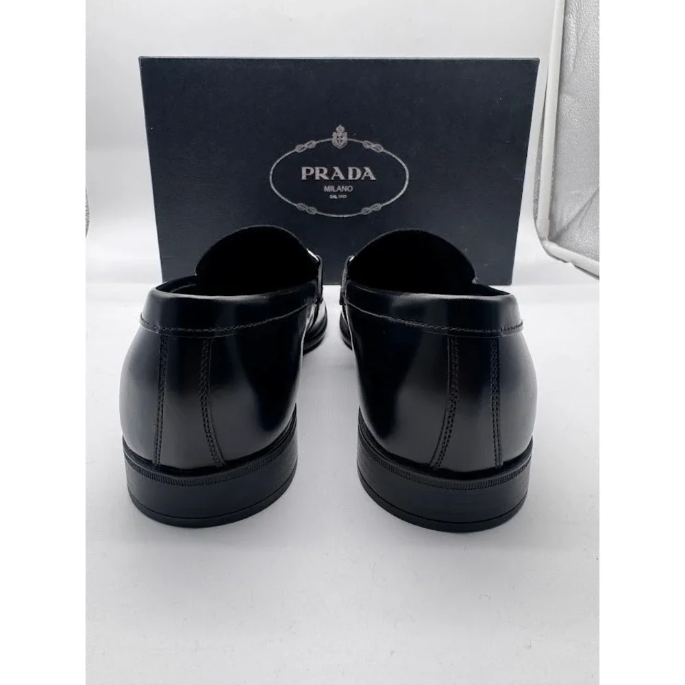 Prada spazzolato leather